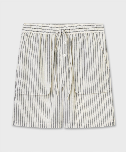 PLAC(プラック)の「シアサーカーストライプショーツ2カラー(その他パンツ・メンズ・アイボリー/ブラック・LARGE/MEDIUM)」の8枚目の写真