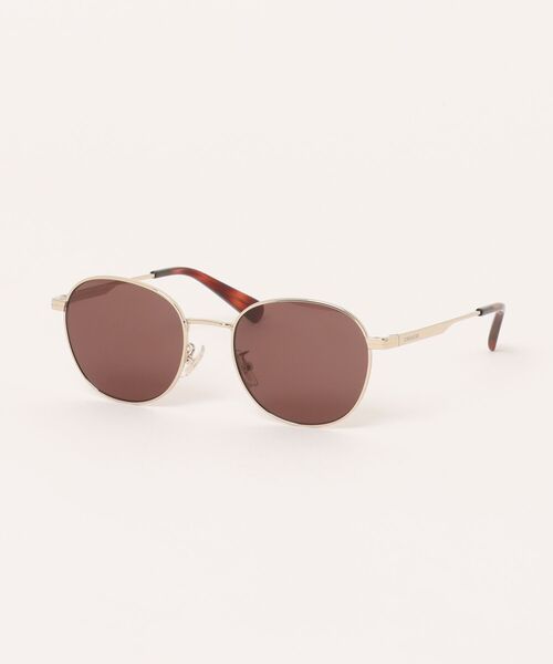 COACH(コーチ)の「【COACH/コーチ】ラウンド サングラス HC7191 900513 51(サングラス・メンズ・ゴールド・FREE)」の1枚目の写真