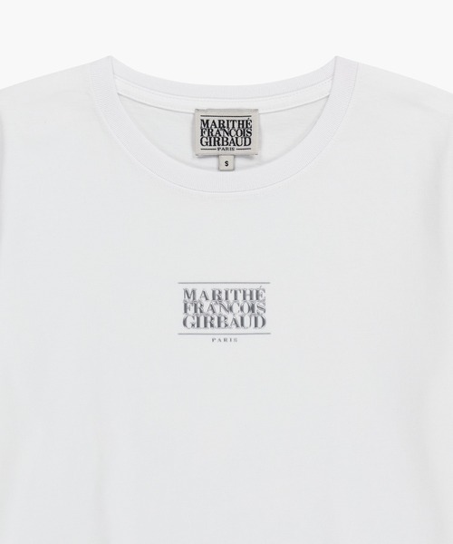 MARITHE + FRANCOIS GIRBAUD(マリテフランソワジルボー)の「W SMALL CLASSIC LOGO TEE(Tシャツ/カットソー・レディース・ホワイト/ライトグリーン/ブラック・SMALL/MEDIUM)」の19枚目の写真
