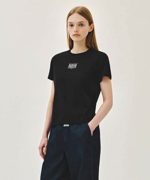 MARITHE + FRANCOIS GIRBAUD(マリテフランソワジルボー)の「W SMALL CLASSIC LOGO TEE(Tシャツ/カットソー・レディース・ホワイト/ライトグリーン/ブラック・SMALL/MEDIUM)」の22枚目の写真