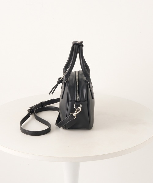 MAGASIN DE MODE Chou Chou(マガジンデモードシュシュ)の「【MAGASIN DE MODE Chou Chou】チャーム付きミニボストンバッグ SNBD(ボストンバッグ・レディース・マルチ/ブラック/ブラウン・FREE)」の13枚目の写真