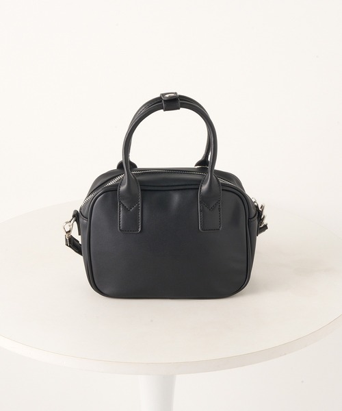 MAGASIN DE MODE Chou Chou(マガジンデモードシュシュ)の「【MAGASIN DE MODE Chou Chou】チャーム付きミニボストンバッグ SNBD(ボストンバッグ・レディース・マルチ/ブラック/ブラウン・FREE)」の14枚目の写真