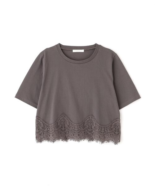 PROPORTION BODY DRESSING(プロポーションボディドレッシング)の「レーストリムカットソー / 1216260800(Tシャツ/カットソー・レディース・ブラウン/ホワイト/ダークグレー・FREE)」の11枚目の写真