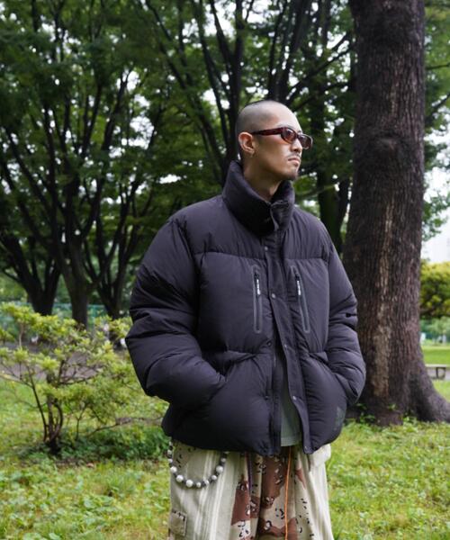and wander(アンドワンダー)の「and wander/アンドワンダー puffer down jacket ダウン(ダウンジャケット/コート・レディース・ブラック・LARGE/MEDIUM/X-SMALL/X-LARGE)」の16枚目の写真