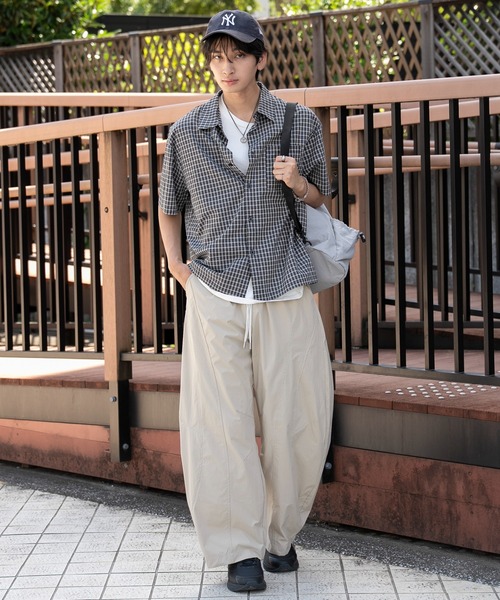 WEGO(ウィゴー)の「WEGO/【26年春夏新作】テクニカルバルーンパンツ(その他パンツ・メンズ・ベージュ/ブラック/グレー・MEDIUM/LARGE)」の22枚目の写真
