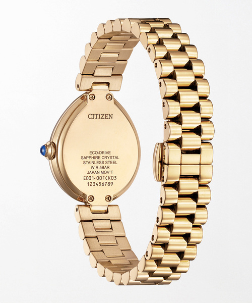 CITIZEN(シチズン)の「CITIZEN L RAINELL Collection EM1203-57X(アナログ腕時計・レディース・ゴールド系その他・FREE)」の4枚目の写真