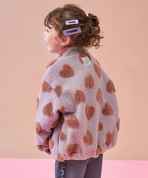 devirock（デビロック）の「えらべる総柄デザイン 洗える ボアブルゾン（ブルゾン）」
