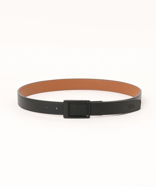 RVCA(ルーカ)の「RVCA メンズ QUADMAN REVERSIBLE PU BELT ベルト 【2026年秋冬モデル】(ベルト・メンズ・ブルー系その他・FREE)」の1枚目の写真
