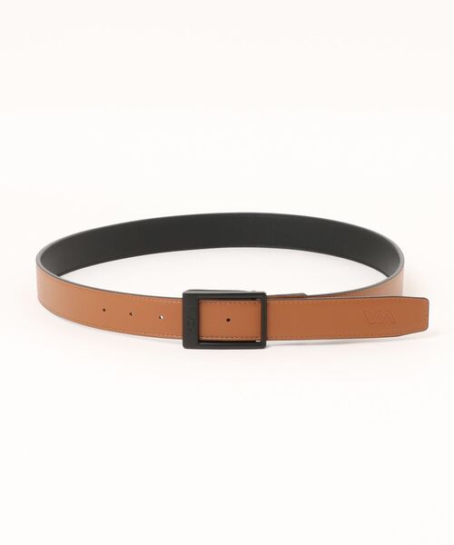 RVCA(ルーカ)の「RVCA メンズ QUADMAN REVERSIBLE PU BELT ベルト 【2026年秋冬モデル】(ベルト・メンズ・ブルー系その他・FREE)」の2枚目の写真