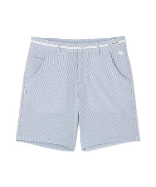 PEARLY GATES(パーリーゲイツ)の「【PEARLY GATES】ストライプPeストレッチサッカーショートパンツ(その他パンツ・メンズ・ブルー系その他・SMALL/MEDIUM/LARGE/X-LARGE)」の9枚目の写真