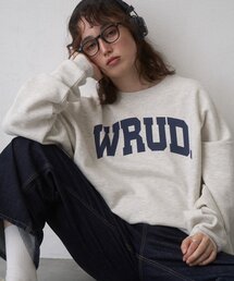 CIAOPANIC TYPY | 【WEB限定】WRUD.ビッグシルエット裏起毛ロゴスウェット(スウェット)