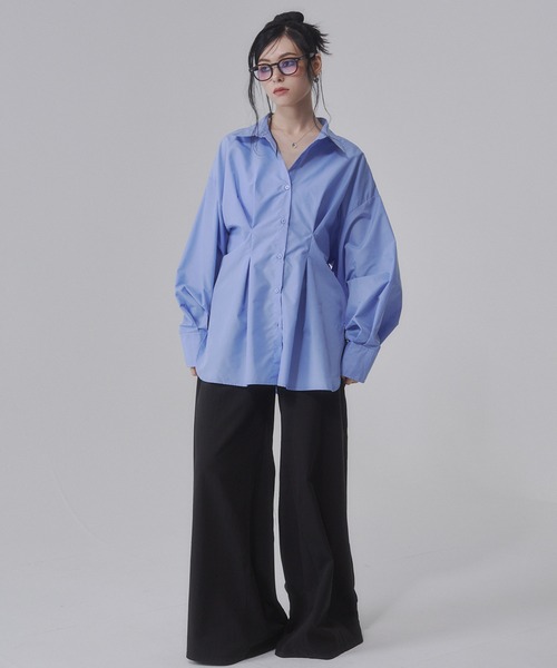 ENVYM(アンビー)の「ローライズルーズワイドパンツ(その他パンツ・レディース・カーキ/ブラック・SMALL)」の7枚目の写真