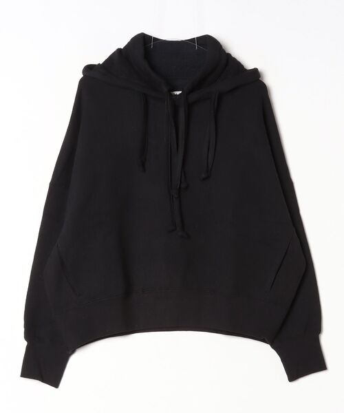 ROYAL FLASH(ロイヤルフラッシュ)の「Robes&Confections/ローブス&コンフェクションズ/チャンキーコットン裏毛フーディ(パーカー・レディース・ブラック/その他5・3)」の1枚目の写真