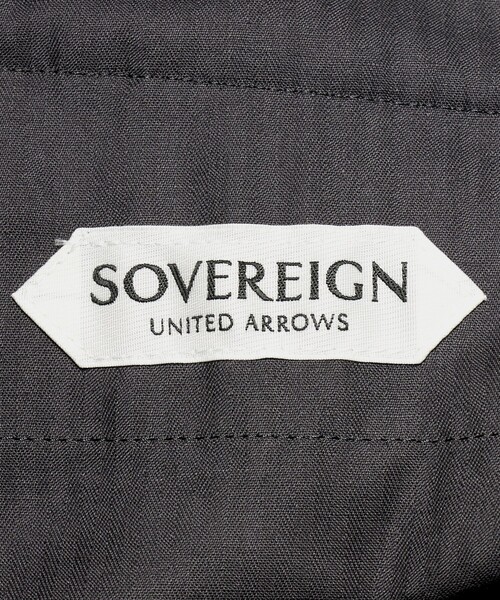 UNITED ARROWS(ユナイテッドアローズ)の「【別注】<NUMBER M> ドビー ストライプ 1プリーツ ショーツ(その他パンツ・メンズ・ダークグレー/ブラック・48/50/46)」の15枚目の写真