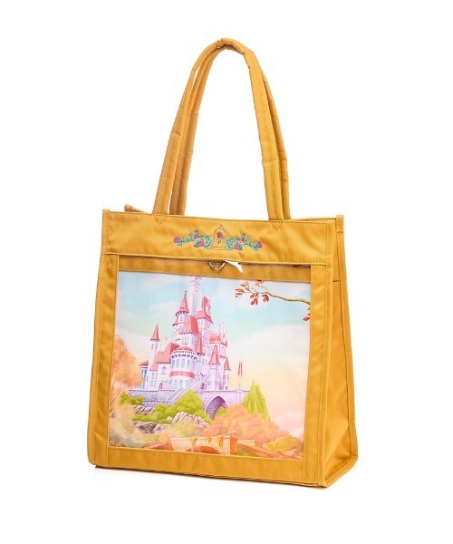 Disney(ディズニー)の「プリント推し活バッグ(選べるキャラクター)【ディズニー】(トートバッグ・レディース・ライトブルー/イエロー/ライトパープル/ブラック/エメラルドブルー/エメラルド・-)」の6枚目の写真