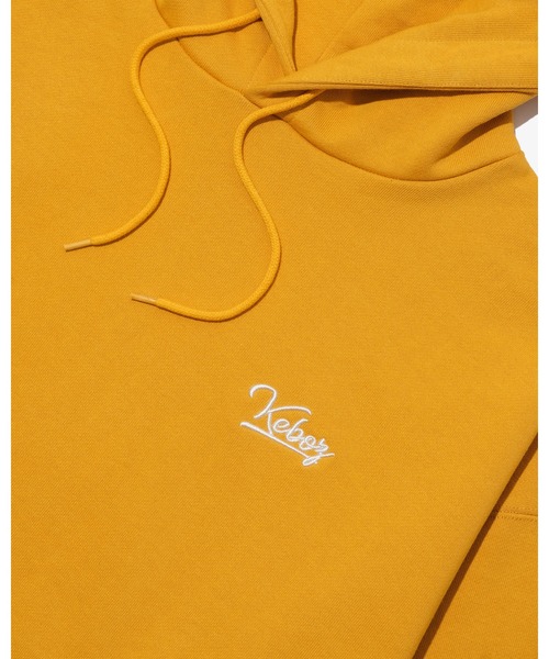 KEBOZ(ケボズ)の「BB SWEAT HOODIE(パーカー・メンズ・アッシュグレー/ブラック/イエロー/ネイビー/ダークグリーン・S/M/L/XL/2XL)」の9枚目の写真