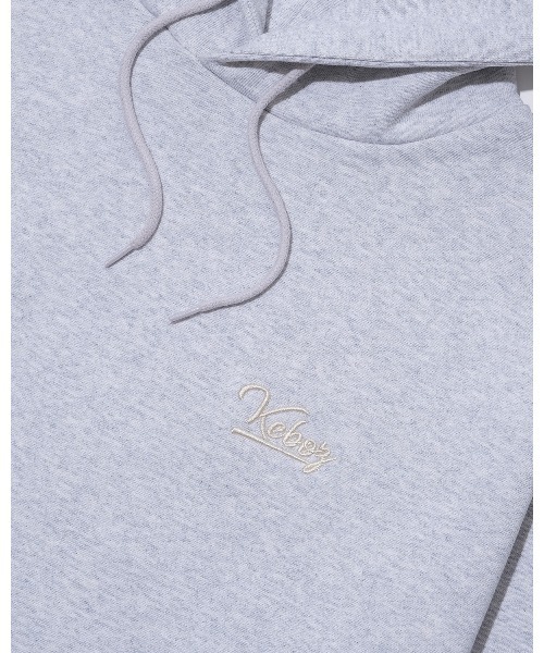 KEBOZ(ケボズ)の「BB SWEAT HOODIE(パーカー・メンズ・アッシュグレー/ブラック/イエロー/ネイビー/ダークグリーン・S/M/L/XL/2XL)」の7枚目の写真