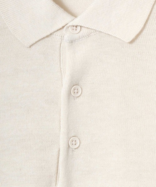 U.S. POLO ASSN.(ユーエスポロアッスン)の「U.S. POLO ASSN./ユーエスポロアッスン ウール混 ハイゲージニット ロゴ ワンポイント刺繍 ポロ セーター/レディース メンズ(ニット/セーター・メンズ・ブラック/ネイビー/グレー/アイボリー/モカ・LL/M/L)」の13枚目の写真
