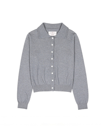 lotsyou_Mila Knit Cardigan Gray