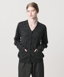 <LOEFF>ウール ヘンプ カーディガン UNISEX
