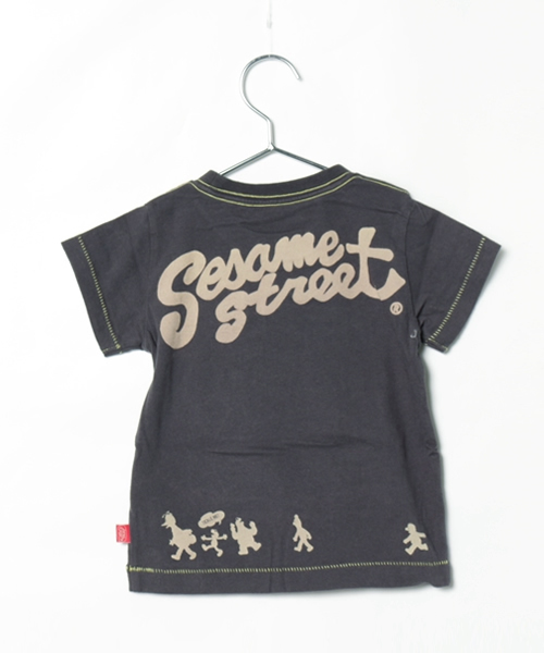 BOOFOOWOO(ブーフーウー)の「SesameクールモノトーンTee(Tシャツ/カットソー・キッズ・ブラック/ホワイト・90/130/110/100/120)」の9枚目の写真