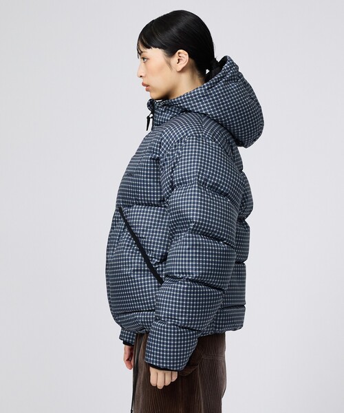 Gramicci(グラミチ)の「【GRAMICCI / グラミチ】HOODED DOWN / フーデットダウンジャケット / ユニセックス(ブルゾン・メンズ・ストライプ・L/M)」の10枚目の写真