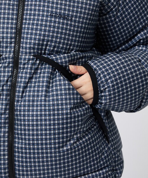 Gramicci(グラミチ)の「【GRAMICCI / グラミチ】HOODED DOWN / フーデットダウンジャケット / ユニセックス(ブルゾン・メンズ・ストライプ・L/M)」の14枚目の写真
