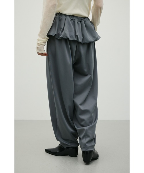 STYLEMIXER(スタイルミキサー)の「ジャージーレイヤードパンツ(その他パンツ・レディース・グレー/ネイビー・MEDIUM/SMALL)」の16枚目の写真