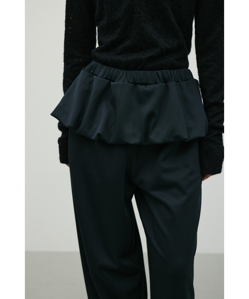 STYLEMIXER(スタイルミキサー)の「ジャージーレイヤードパンツ(その他パンツ・レディース・グレー/ネイビー・MEDIUM/SMALL)」の8枚目の写真