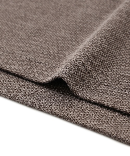 ADAM ET ROPE'（アダムエロペ）の「ヘンリーネックプルオーバー（Tシャツ/カットソー・メンズ・ダークブラウン/ブラック・L/M/LL）」の17枚目の写真