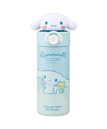 sanrio（サンリオ）の「(SK)【sanrio】マスコット付き ステンレス ストローボトル[420ml]（水筒）」