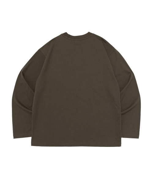 BERNI(ベルニ)の「ペットハウス グラフィック ロングスリーブ Tシャツ (カーキ)(Tシャツ/カットソー・レディース・その他・SMALL/X-LARGE/LARGE/MEDIUM)」の2枚目の写真