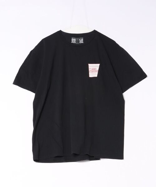 SETUP7(セットアップセブン)の「【THRIFTY LOOK】CUP NOODLE TEE TL25F05100(Tシャツ/カットソー・メンズ・ホワイト/ホワイト系1/ブラック・XL/L)」の1枚目の写真