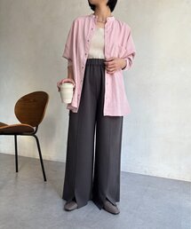 ボンディングワイドパンツ
