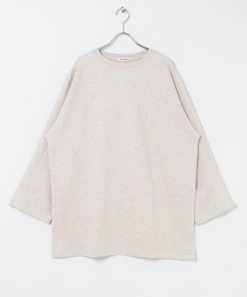 FORK&SPOON(フォークアンドスプーン)の「FORK&SPOON ミニパイルプルオーバー(Tシャツ/カットソー・レディース・ブルー系その他/チャコールグレー/ホワイト系その他・1)」の9枚目の写真