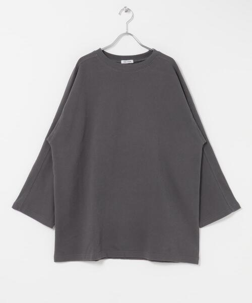 FORK&SPOON(フォークアンドスプーン)の「FORK&SPOON ミニパイルプルオーバー(Tシャツ/カットソー・レディース・ブルー系その他/チャコールグレー/ホワイト系その他・1)」の17枚目の写真