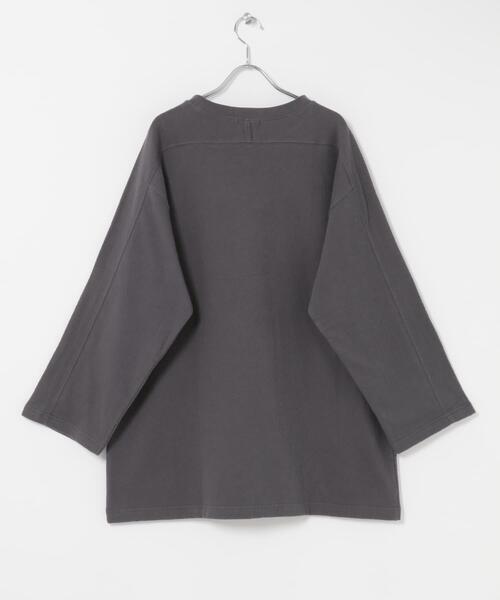 FORK&SPOON(フォークアンドスプーン)の「FORK&SPOON ミニパイルプルオーバー(Tシャツ/カットソー・レディース・ブルー系その他/チャコールグレー/ホワイト系その他・1)」の19枚目の写真
