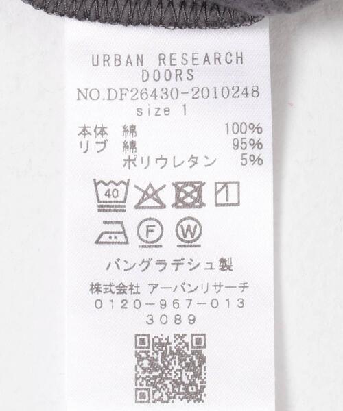 FORK&SPOON(フォークアンドスプーン)の「FORK&SPOON ミニパイルプルオーバー(Tシャツ/カットソー・レディース・ブルー系その他/チャコールグレー/ホワイト系その他・1)」の21枚目の写真