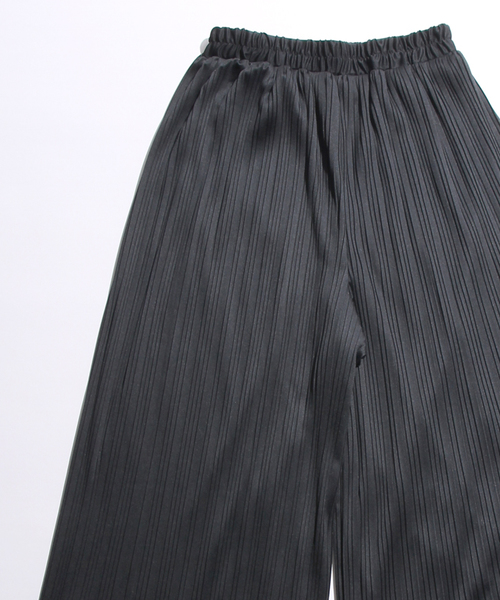 WEGO(ウィゴー)の「WEGO/プリーツスカンツ(その他パンツ・レディース・ダークグリーン/ブラック/ピンク・FREE)」の9枚目の写真