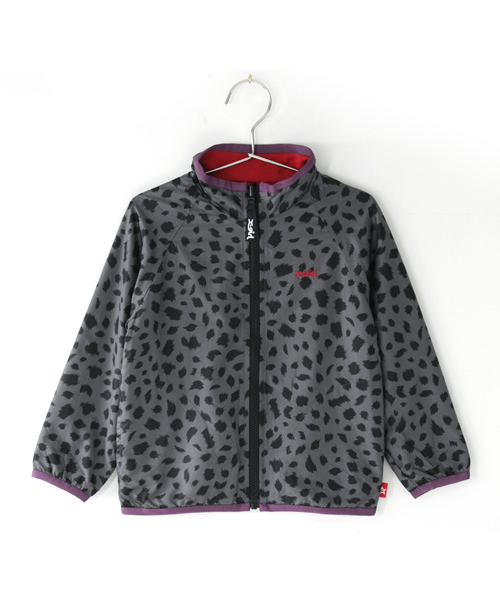 X-girl Stages（エックスガールステージス）の「"LEOPARD" REVERSIBLE JUMPER(12M～3T)（その他アウター・キッズ・チャコールグレー/ベージュ/カーキ・12M/2T/3T）」の4枚目の写真