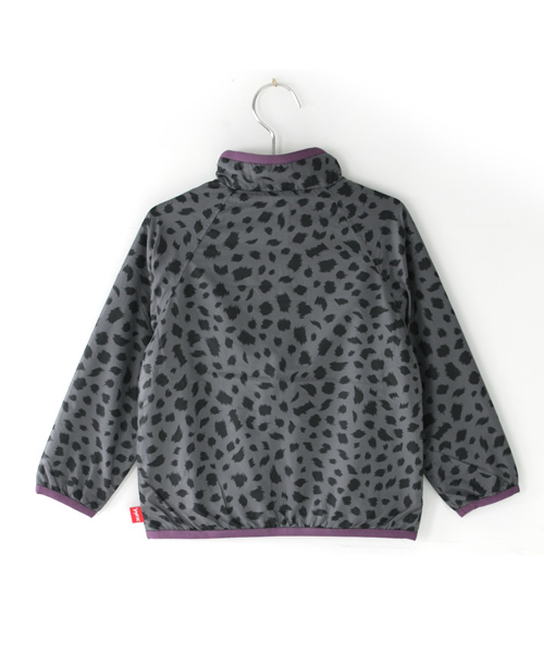 X-girl Stages（エックスガールステージス）の「"LEOPARD" REVERSIBLE JUMPER(12M～3T)（その他アウター・キッズ・チャコールグレー/ベージュ/カーキ・12M/2T/3T）」の5枚目の写真