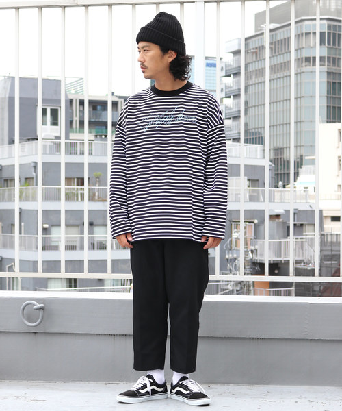 ROOPTOKYO（ループトウキョウ）の「New York Hat/ニューヨークハット CHUNKY CUFF（ニットキャップ/ビーニー・メンズ・ブラック/オリーブ/チャコール/ネイビー/バーガンディー・FREE）」の12枚目の写真