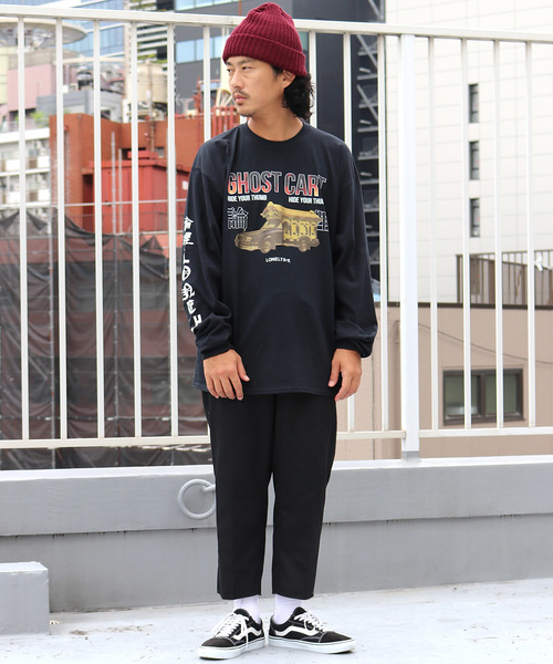 ROOPTOKYO（ループトウキョウ）の「New York Hat/ニューヨークハット CHUNKY CUFF（ニットキャップ/ビーニー・メンズ・ブラック/オリーブ/チャコール/ネイビー/バーガンディー・FREE）」の9枚目の写真