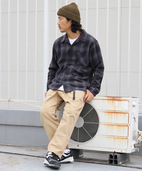 ROOPTOKYO（ループトウキョウ）の「New York Hat/ニューヨークハット CHUNKY CUFF（ニットキャップ/ビーニー・メンズ・ブラック/オリーブ/チャコール/ネイビー/バーガンディー・FREE）」の7枚目の写真