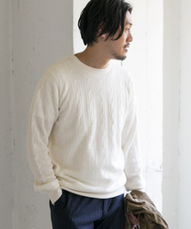 URBAN RESEARCH DOORS MENS | DOORS Chashmere Blend C/N Knit(ニット/セーター)