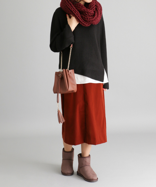 RODE SKO（ロデスコ）の「RODE SKO ANSA キラキラライニングドロスト（ショルダーバッグ・レディース・ブラウン/ブラック・FREE）」の8枚目の写真