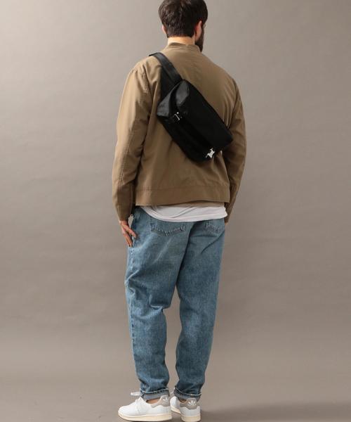 BEAUTY&YOUTH UNITED ARROWS（ビューティーアンドユースユナイテッドアローズ）の「by ナイロン ウエストバッグ ◆（ボディバッグ/ウエストポーチ・メンズ・グレー/ブラック・FREE）」の14枚目の写真