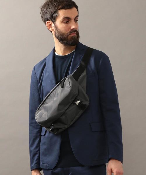 BEAUTY&YOUTH UNITED ARROWS（ビューティーアンドユースユナイテッドアローズ）の「by ナイロン ウエストバッグ ◆（ボディバッグ/ウエストポーチ・メンズ・グレー/ブラック・FREE）」の18枚目の写真
