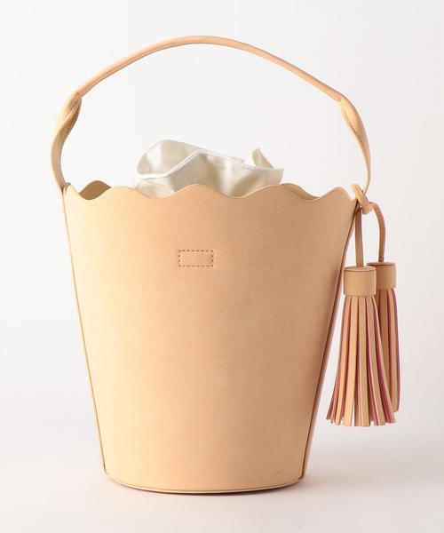 Boisson Chocolat（ボワソンショコラ）の「Casselini なみなみBAG（ショルダーバッグ・レディース・ブラック/ナチュラル・FREE）」の4枚目の写真