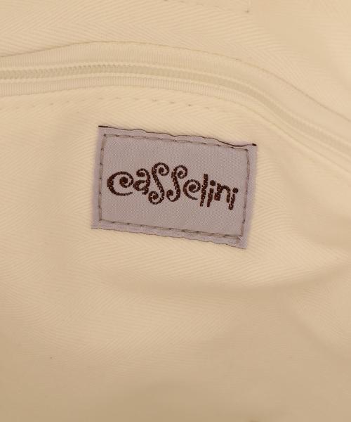 Boisson Chocolat（ボワソンショコラ）の「Casselini なみなみBAG（ショルダーバッグ・レディース・ブラック/ナチュラル・FREE）」の8枚目の写真